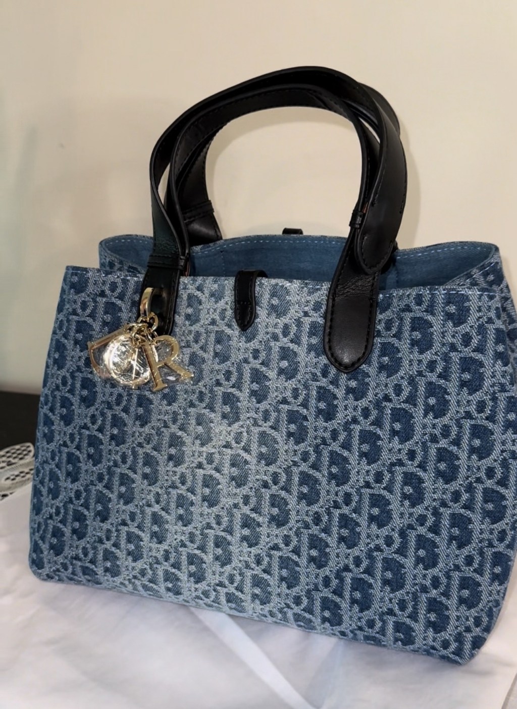 Designer Inspired Denim&nbsp;Tote