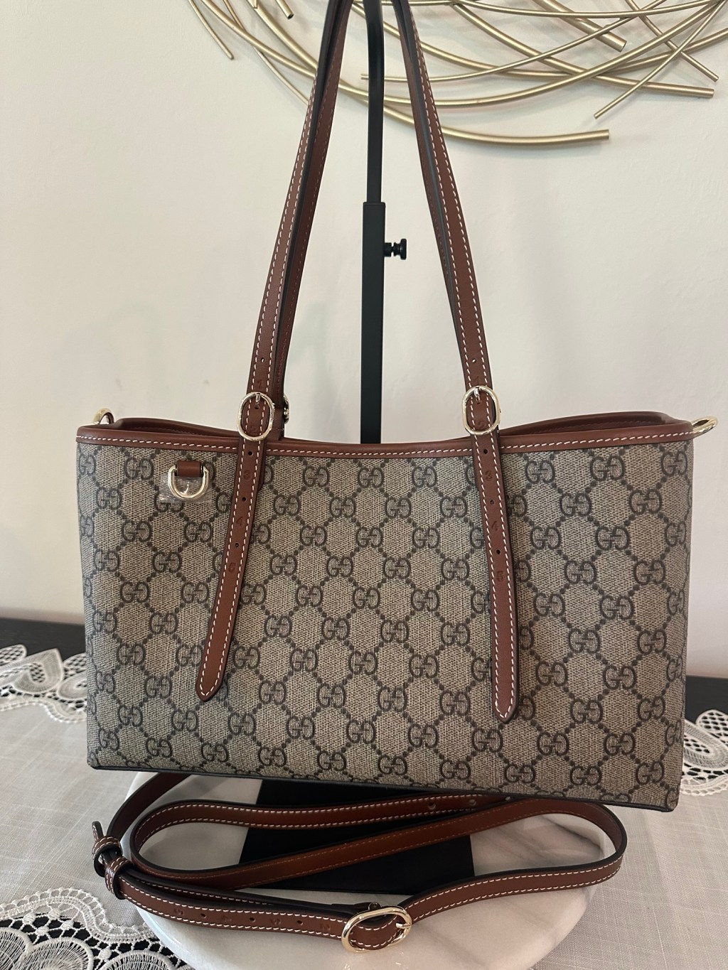 GG Emblem Medium&nbsp;Tote