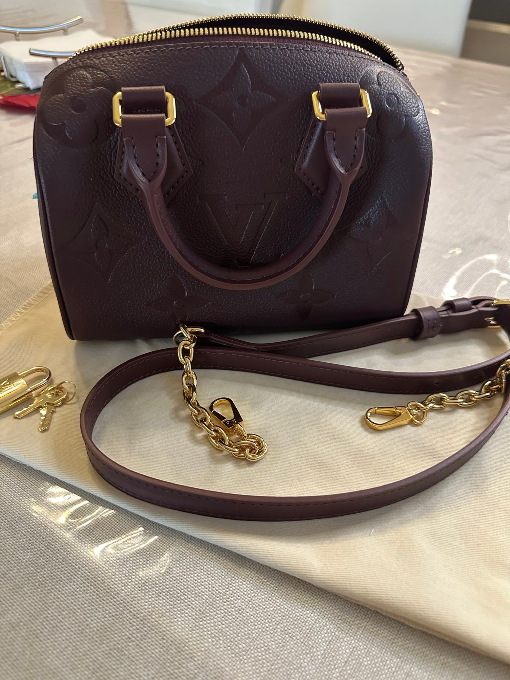 My new Burgundy&nbsp;Bag!!