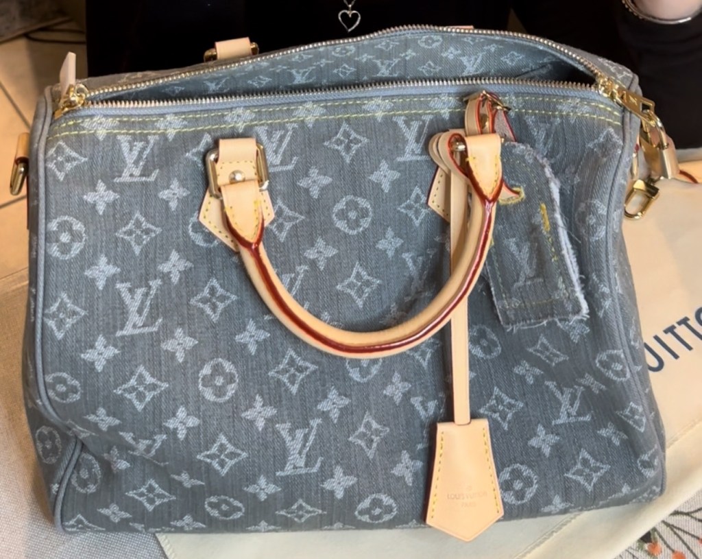 Denim Monogram Speedy
